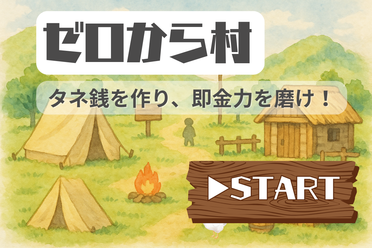 STEP1 ゼロから村